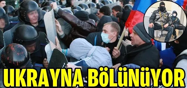 Ukrayna bölünüyor