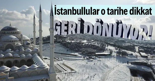 HAVA DURUMU| İstanbul'a kar yağacak mı? O tarihe dikkat