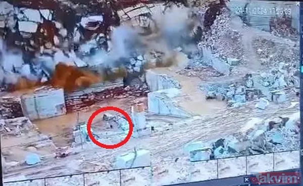 Balıkesir'deki mermer ocağında facia: 2 işçinin üzerine kaya düştü! Göçük anı kameralarda - 8