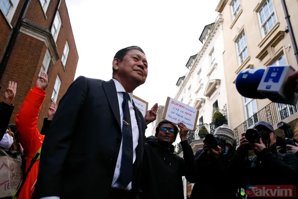 SON DAKİKA: Myanmar'daki askeri darbenin etkisi Londra'da! Büyükelçi içeriye alınmadı - 13