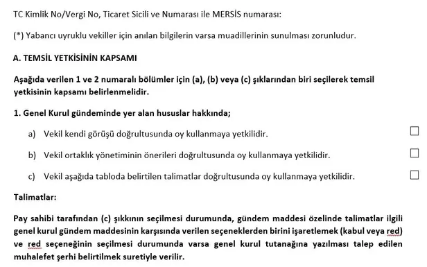 Türk Telekomünikasyon A.Ş. Yönetim Kurulu Başkanlığı’ndan 2022 Faaliyet Yılına İlişkin Olağan Genel Kurul Toplantısı’na Davet-7