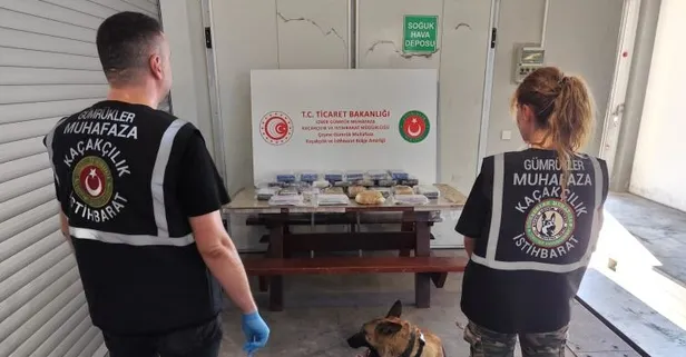 Ticaret Bakanlığı duyurdu! Taşucu ve Çeşme Limanları'nda 1 milyon 681 bin adet captogon ve 40 kg kokain ele geçirildi