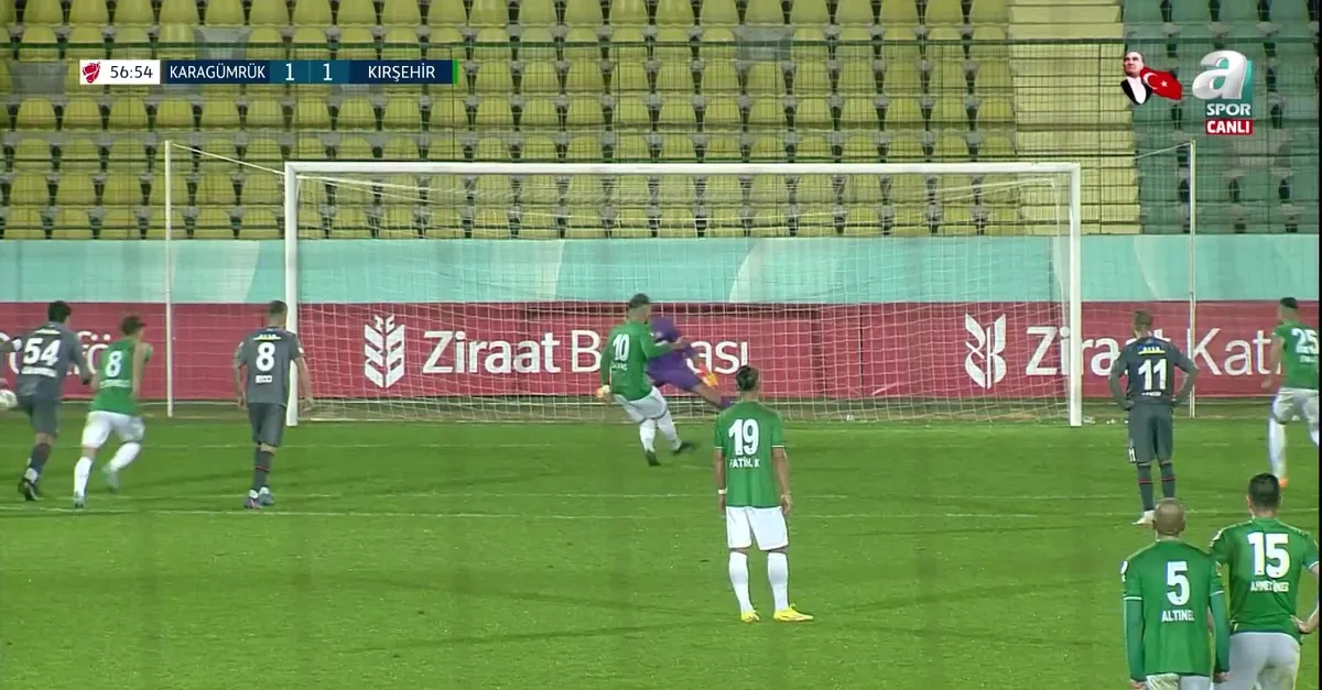 GOL | Fatih Karagümrük 1-1 Kırşehir FSK (Ziraat Türkiye Kupası)