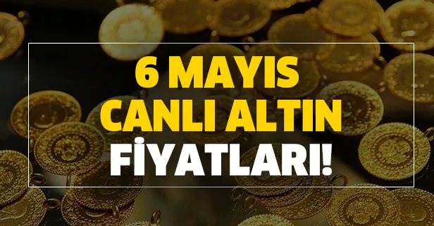 Uzmanlardan altın uyarısı! 6 Mayıs canlı altın fiyatları! Gram altın çeyrek altın ne kadar oldu?