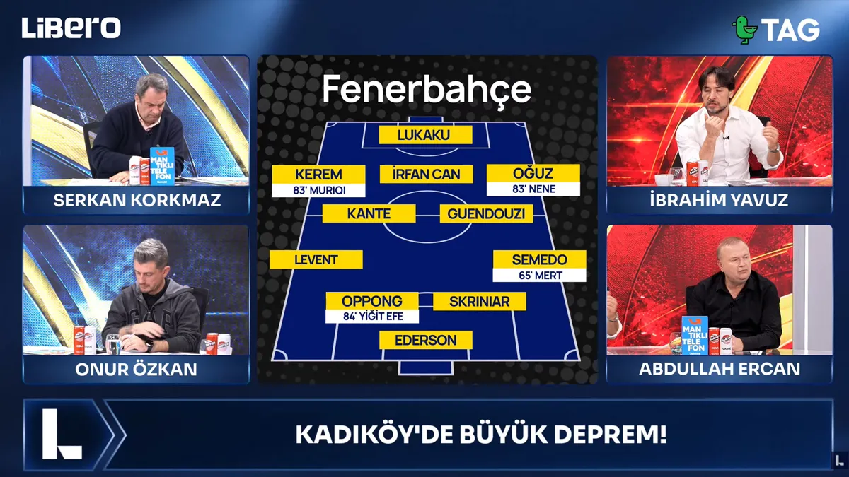 Fenerbahçe-Göztepe Maçı Sonrası Libero Yayını