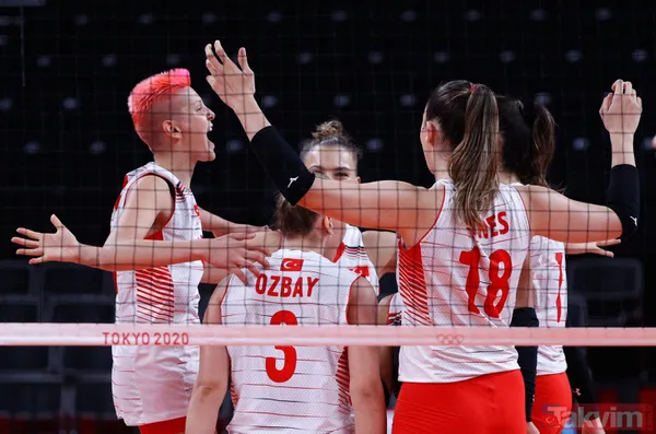 SON DAKİKA: A Milli Kadın Voleybol Takımı son olimpiyat şampiyonu Çin'i 3-0'la ezdi geçti! Başkan Erdoğan'dan tebrik telefonu - 48