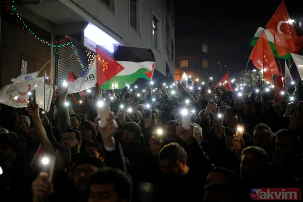 ABD'nin Orta Doğu'da kaos planı protesto edildi! İstanbul, Gazze, Ürdün, Batı Şeria... - 34