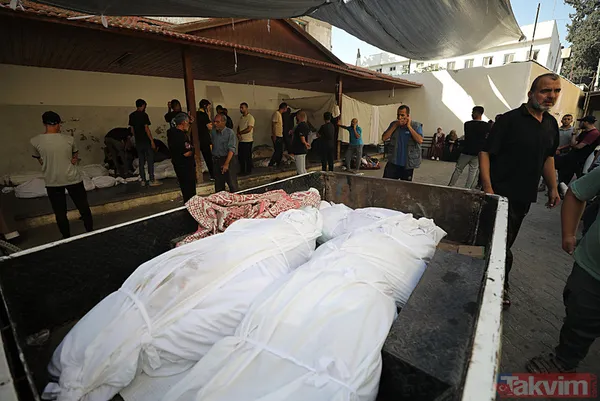 Soykırımcı İsrail Eş-Şati Mülteci Kampı'nı vurdu: Çok sayıda ölü ve yaralı var - 10