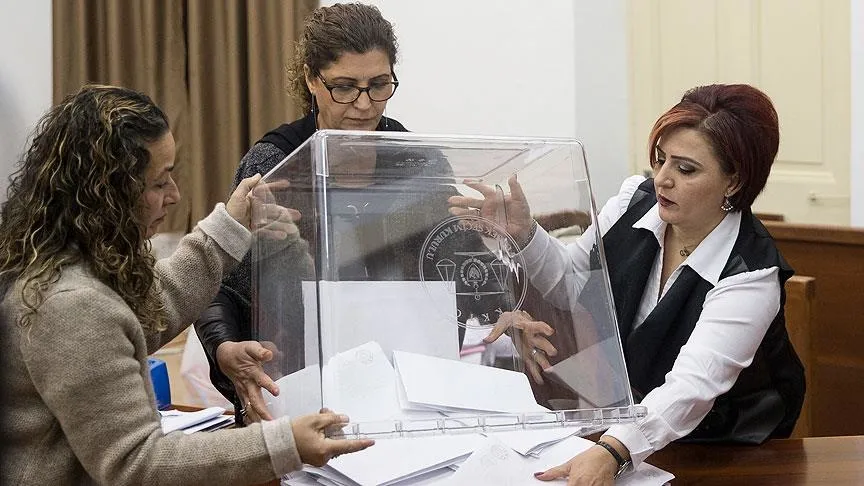 KKTC'de oy sayımına başlandı