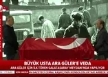 Büyük usta Ara Güler'e veda