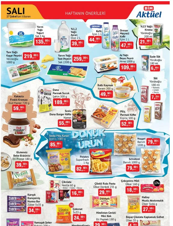 Kerem Ballı Kaymak ve Şahin Dana Parmak Sucuk BİM İndirimi - 27 Şubat 2024 BİM Aktüel Ürünler Kataloğu Evlere Şenlik!-11