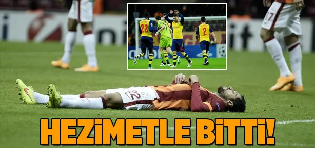 Galatasaray farklı yenildi!