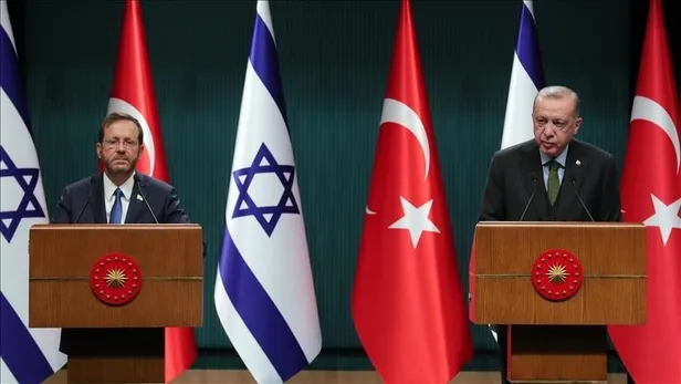 Son dakika: Başkan Erdoğan İsrail Cumhurbaşkanı Herzog ile telefonda görüştü-4