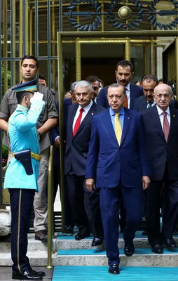 Cumhurbaşkanı Erdoğan'a çoşkulu karşılama