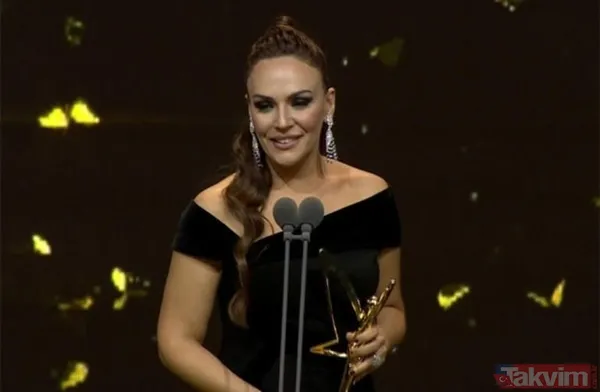 İrem Helvacıoğlu ile Ulaş Tuna Astepe en iyi dizi çifti oldu! 45. Altın Kelebek Ödülleri kime verildi? 2018 - 15