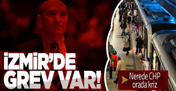 İzmir’de metro çalışanları greve gidiyor!