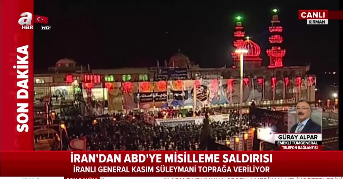 İran ABD üslerine füzelerle saldırdı! Dikkat çeken Kasım Süleymani detayı...