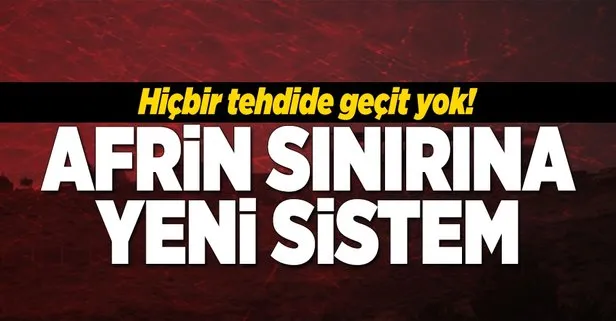 Sınıra ’Kayı’ sistemi