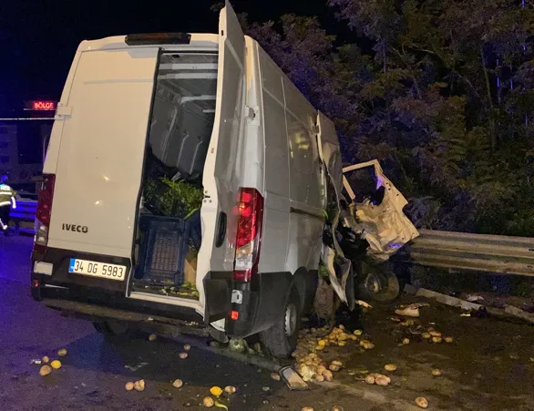 E5’te kaza! Ölü ve yaralılar var