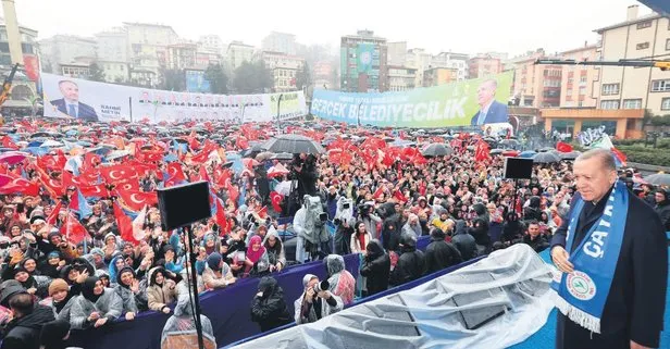 Başkan Erdoğan AK Parti Trabzon ve Rize mitinginde CHP’lilere seslendi: Hizmet görmek istiyorsanız biz buradayız!