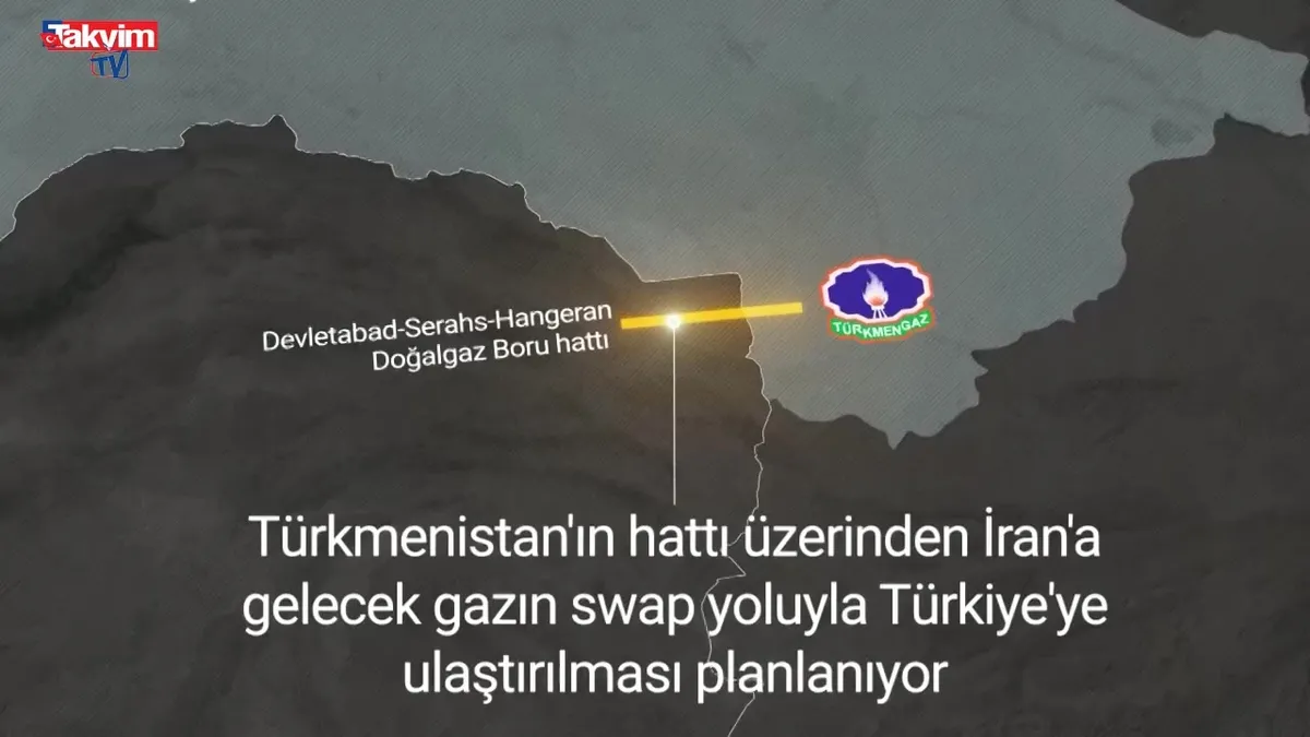 Türkmen gazı 1 Mart’ta Türkiye'ye geliyor