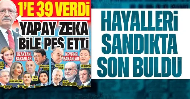 Kılıçdaroğlu kendi kendine gelin güvey oldu! Olan Meclis’e giremeyen CHP’lilere oldu