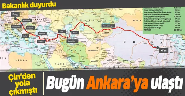 Dışişleri Bakanlığı’ndan ’China Railway Express’ açıklaması