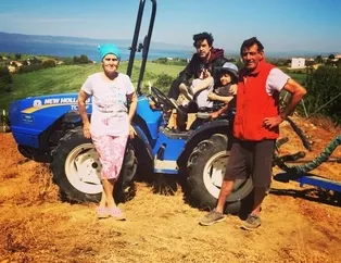 Ünlü oyuncunun çiftlik hayatı