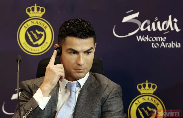 Sansasyonel transfer sansasyonel imza! Al Nassr'dan Cristiano Ronaldo için tören: "Çok rekor kırdım, biraz da burada kırayım" - 36