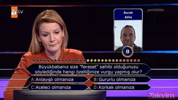 Milyoner'e damga vuran soru! Bakın o kelimenin Osmanlı'daki anlamı neymiş: Usul-ı tahaffuzun günümüzdeki karşılığı... - 30