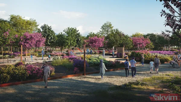 Atatürk Havalimanı Millet Bahçesi'nde ilk fidanlar toprakla buluşuyor! Bakan Kurum açıkladı: Bir pist açık tutulacak - 14