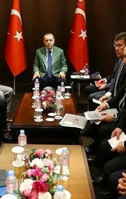 Cumhurbaşkanı Erdoğan Seul'de o firmaları kabul etti