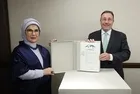 Emine Erdoğan BM İcra Direktörü Achim Steiner ile görüştü: "Küresel Sıfır Atık İyi Niyet Beyanı"nı imzaladı