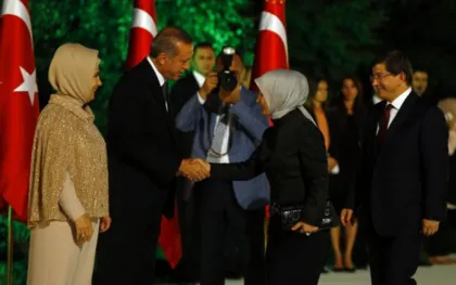 Cumhurbaşkanı Erdoğan’ın ilk resepsiyonu