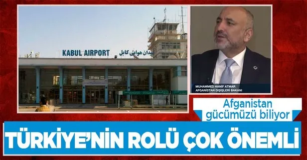 Afganistan Dışişleri Bakanı Muhammed Hanif Atmar’dan Türkiye mesajı: Kabil Havalimanı’na ilişkin adımları destekliyoruz