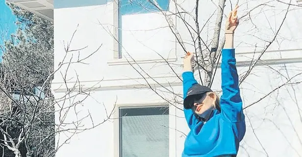 Galatasaray'ın yıldızı Radamel Falcao ile eşi Lorelei Taron'un keyfine diyecek yok