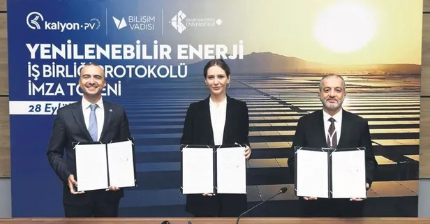 KALYON PV ve Hasan Kalyoncu Üniversitesi (HKÜ) desteğiyle bilişime enerji