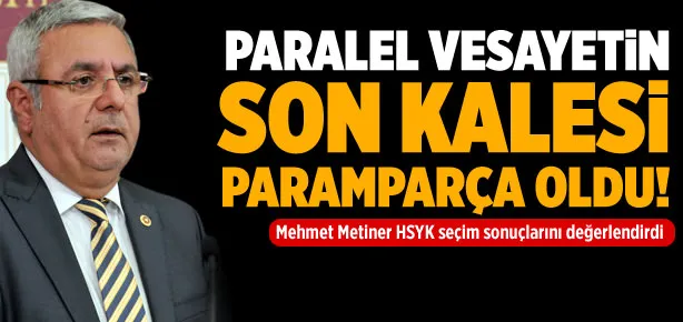 Paralel vesayet paramparça oldu