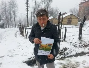 Kaybolan ineğini böyle arıyor