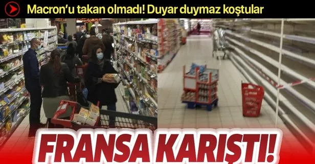 Fransa'da ortalık karıştı