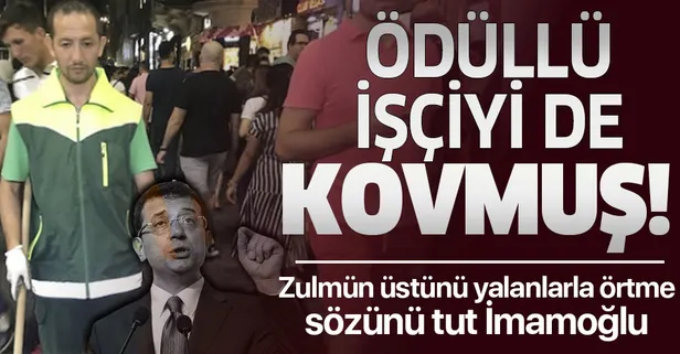 Ekrem İmamoğlu ödüllü işçiyi de işten çıkardı! İSPARK eski çalışanı Metin Karadeniz
