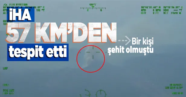 Muğla Marmaris'te orman işçisi Görkem Hasdemir'in şehit olduğu yangını İHA 57 kilometre öteden tespit etti