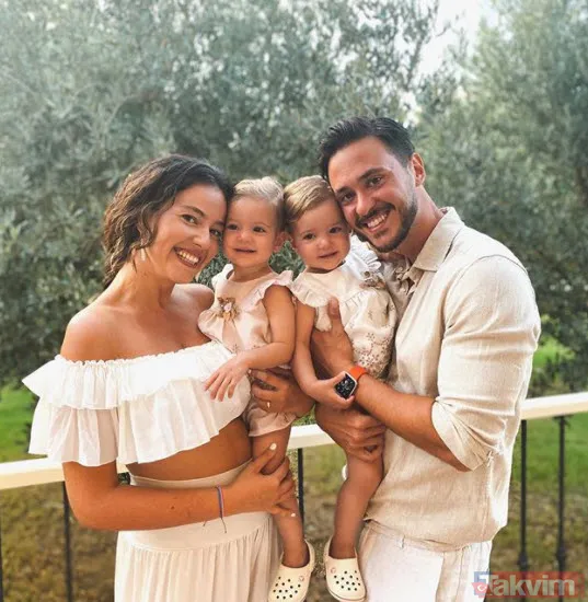 Eşkıya Dünyaya Hükümdar Olmaz'ın Bahar'ı Pelin Akil'in ikizleri kime benziyor? Sosyal medyayı sallayan kare... - 4