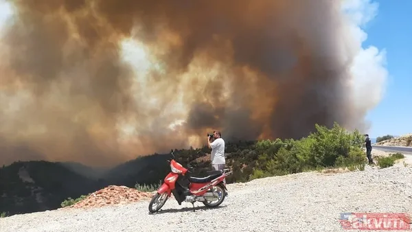 Antalya Manavgat'ta yangın felaketi! A Haber olay yerinde: "Bölgede nefes almakta güçlük çekiyoruz" - 7