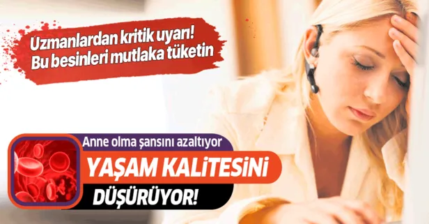 Kalp ve damar hastalıkları yaşam kalitesini düşürüyor! Kansızlık büyük risk oluşturuyor...