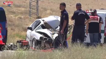 Ankara'da trafik kazası!