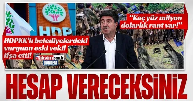 HDP’li eski milletvekili Altan Tan vurgunu ifşa etti: Kaç yüz milyon dolarlık rant var