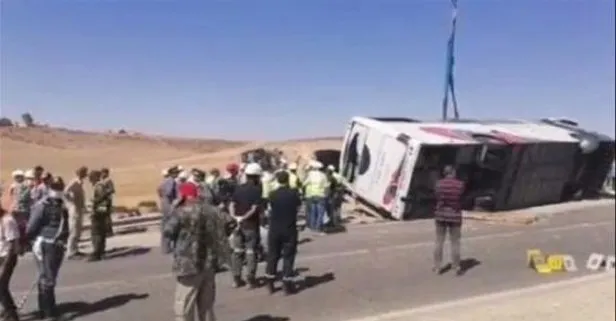Yer: Fas’ın Huribga eyaleti... Katliam gibi otobüs kazası: 15 ölü, 37 yaralı