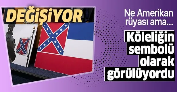 Koleligin Sembolu Olarak Goruluyordu Abd Nin Mississippi Eyaletinin Bayragi Degisiyor Takvim