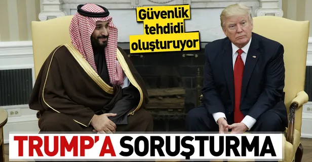 ABD Kongresinden Trump'a soruşturma